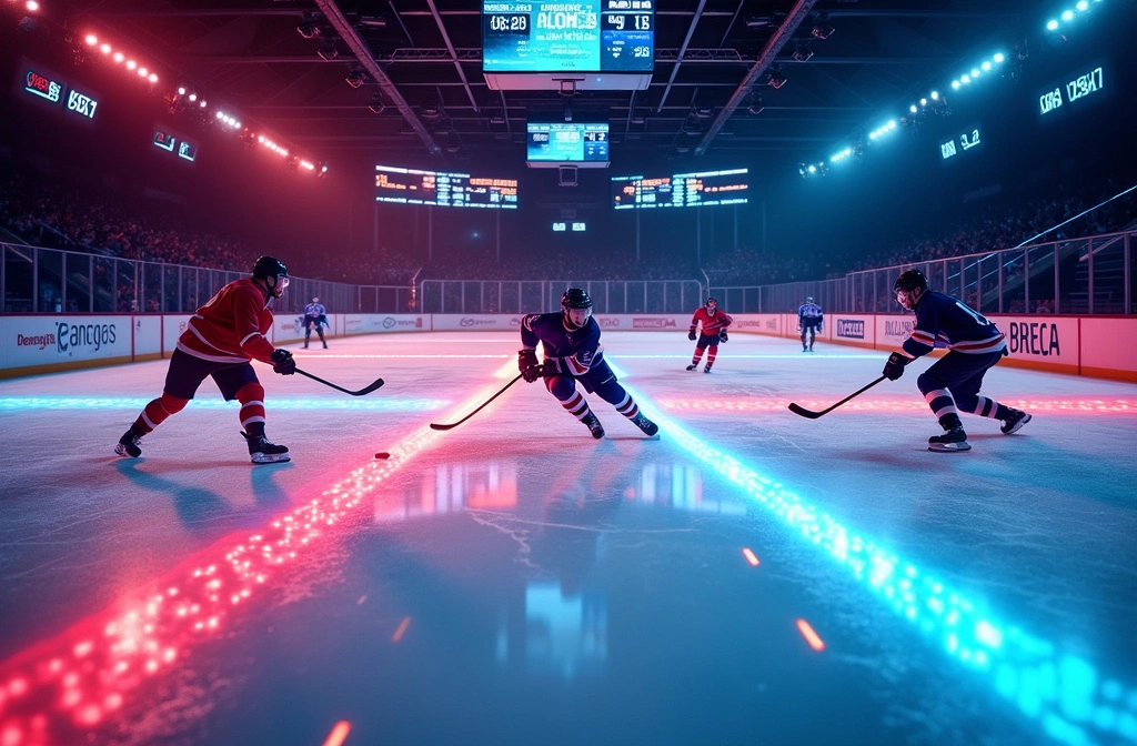 laser book hockey